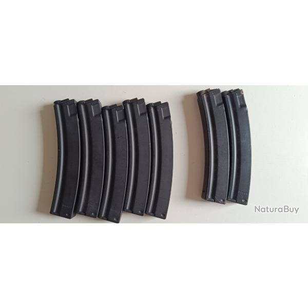 Lot chargeurs MP5 airsoft