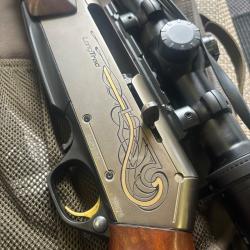 Carabine Browning Longtrac gaucher 300wmag avec Lunette ZEISS Varipoint 1,1x4 24 T