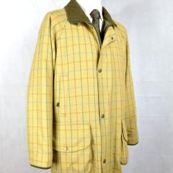 Manteau Chrysalis tweed vert clair taille L