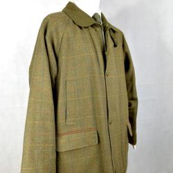 Manteau Chrysalis tweed vert fonc&eacute; taille XL