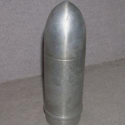 14-18 bo&icirc;te de bonbons, obus factice en alu