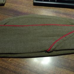 calot troupe US Army cap garisson 1941 field cap ww2  artillerie rouge