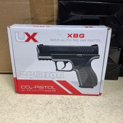UX XBG pistolet pack co2 4.5 mm