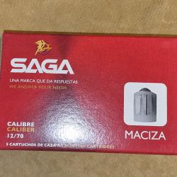 Balles Saga Maciza cal. 12/70 HILMAR SUPER DESTOCK !!!