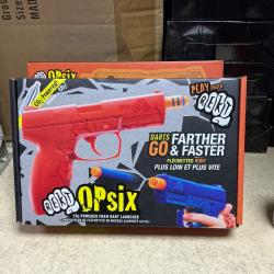 Pistolet nerf co2 rouge