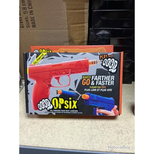 Pistolet nerf co2 rouge