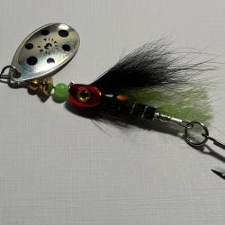 cuiller tube fly 6 grs Truite & perche fabrication Fran&ccedil;aise CTB12