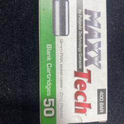 9 MM a blanc 50 unit&eacute;