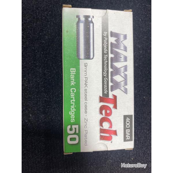 9 MM a blanc 50 unit�