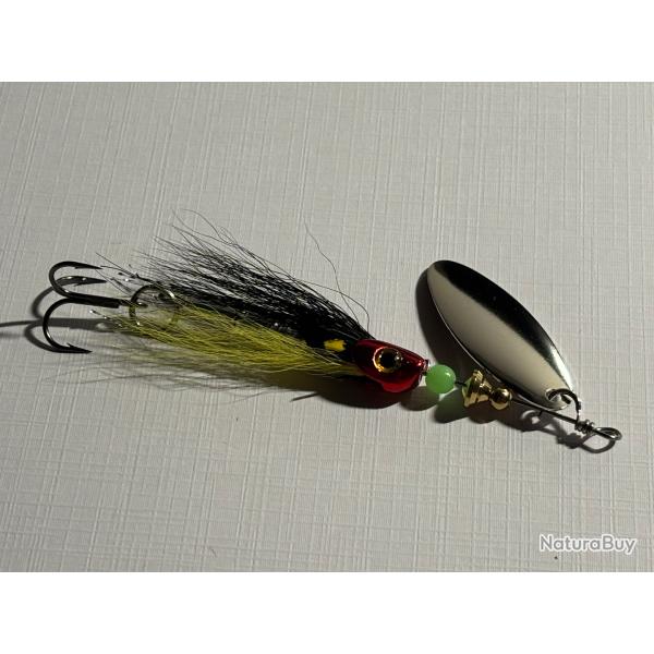 cuiller tube fly 6 grs Truite & perche fabrication Fran�aise CTB17