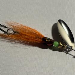 cuiller tube fly 6 grs Truite & perche fabrication Fran&ccedil;aise CTB18