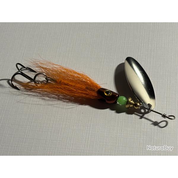 cuiller tube fly 6 grs Truite & perche fabrication Fran�aise CTB18