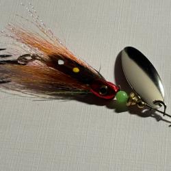 cuiller tube fly 6 grs Truite & perche fabrication Fran&ccedil;aise CTB15