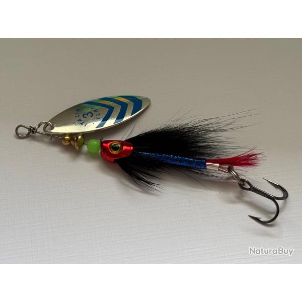 cuiller tube fly 6 grs Truite & perche fabrication Fran�aise CTB01