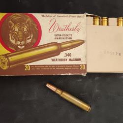 MUNITION 340 WEATHERBY MAGNUM