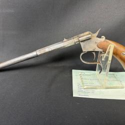 PISTOLET DE TIR ALLEMAND A UN COUP 22short/6mm flobert