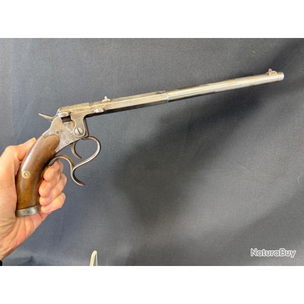 PISTOLET DE TIR ALLEMAND A UN COUP 22short/6mm flobert
