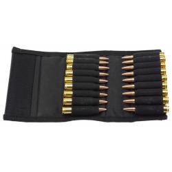 Etui nylon noir pour 18 balles de grande chasse country