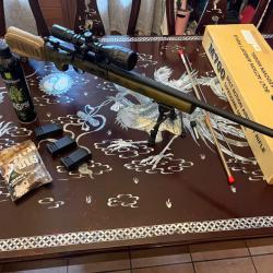 Fusil de pr&eacute;cision KJW Sniper M700 Take Down Gaz full &eacute;quip&eacute;e 1� sans prix de r&eacute;serve !!!!