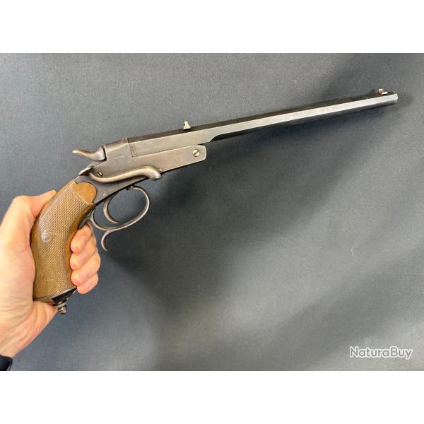 EXCELLENT PISTOLET DE TIR ALLEMAND cal. 6mm flobert/22LR/22 short