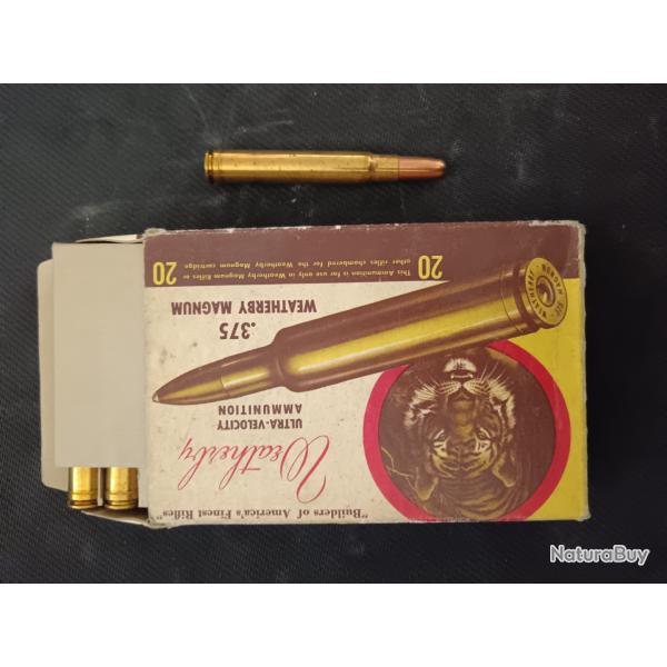 MUNITION 375 WEATHERBY MAGNUM