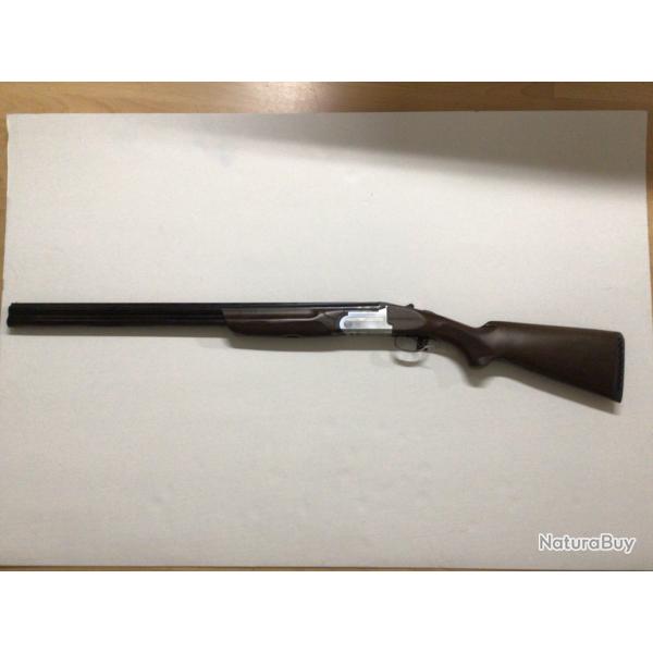 Fusil superpos� FRANCHI Feeling acier cal 12/76 �prouv� bille d'acier