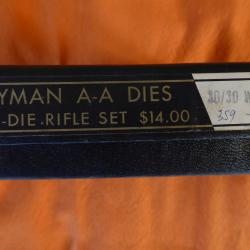jeu d'outils LYMAN "All American" 30-30 + shell holder