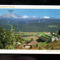 m&eacute;morial du vercors au col de la chaux vassieux en vercors cpm