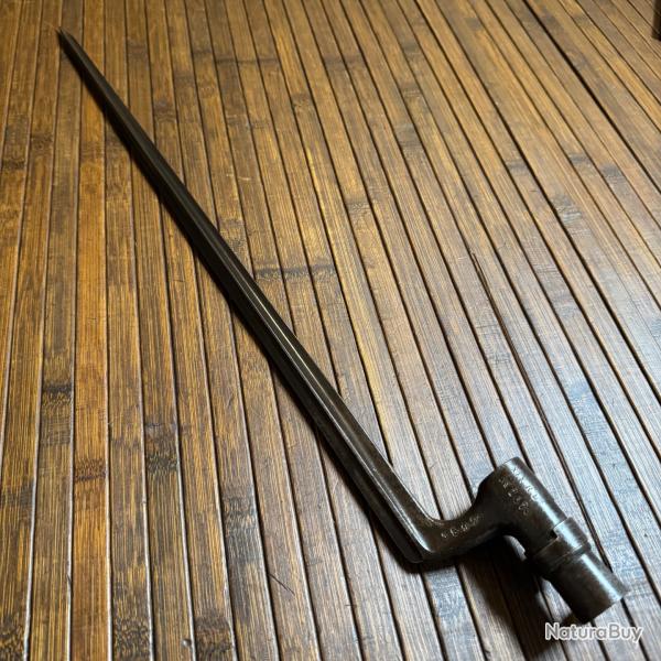 BELLE RARE BA�ONNETTE SU�DOISE 1867 BEAU MARQUAGE