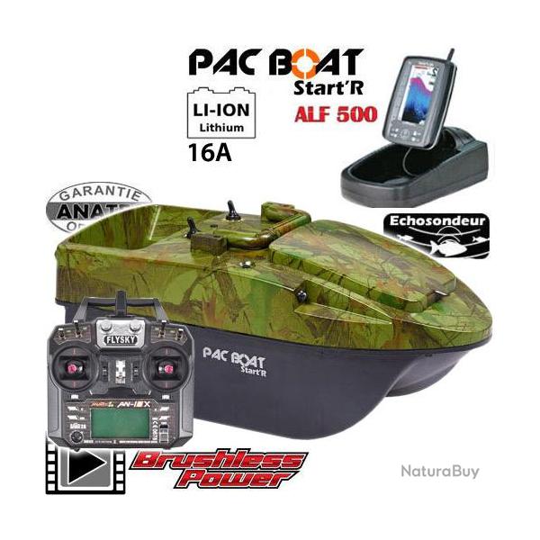 Bateau Amorceur Anatec Pac Boat Start'R Oak Lithium 16A Brushless AN-i6X ALF500