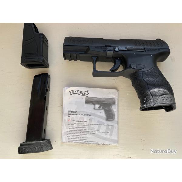 Pistolet alarme Walther PPQ 9mm