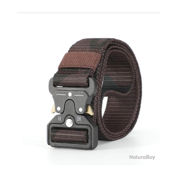 Ceinture tactique Treillis Marron