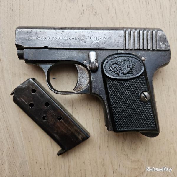 Pistolet Ormachea calibre 6,35 Browning