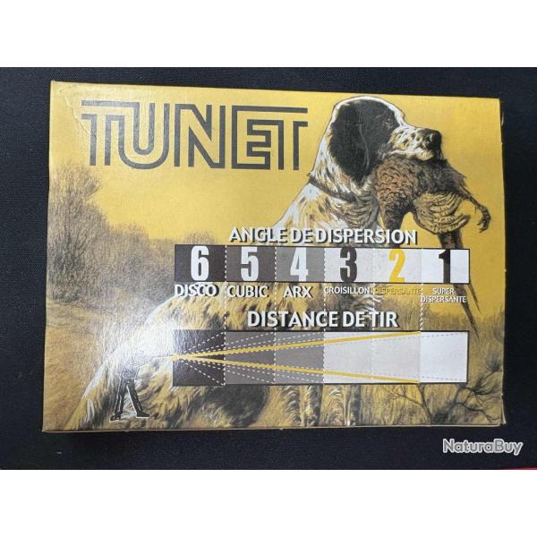 Cartouches TUNET calibre 16/67mm ARX 30g n�8 x10