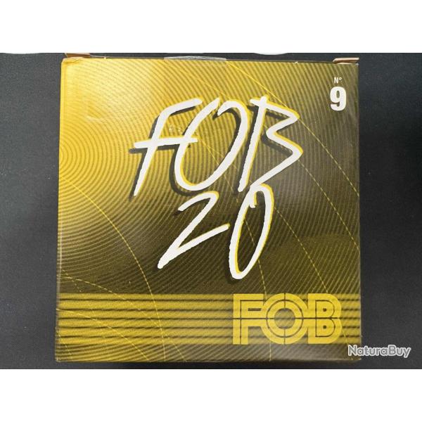 Cartouches FOB CALIBRE 20/70mm 28g N�9 x25