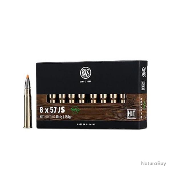 Balles RWS Hit - Cal. 8x57 JS - 8x57 JRS / Par 1