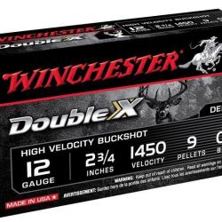Chevrotine BUCKS HOT DOUBLE X calibre 12/70 9grs x5