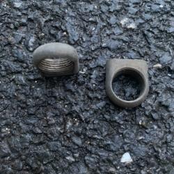 Lot de 2 &eacute;crous support ba&iuml;onnette Mas36