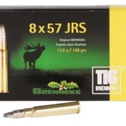 1 Boite de Balles Brenneke 8x57JRS TIG 198GR