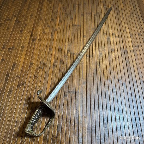 SABRE D'OFFICIER DE MARINE FORG� PAR COULAUX A KLINGENTHAL