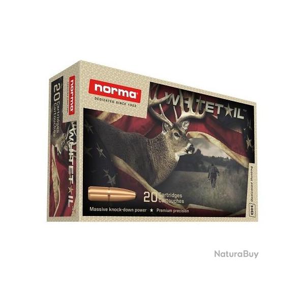Munitions NORMA 30-06 Whitetail 180gr x20