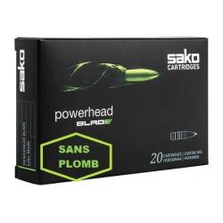 1 Boite de Balles Sako 270 Win Powerhead Blade 120gr