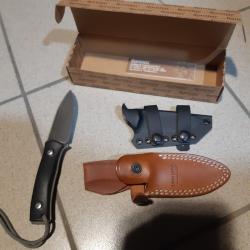 Lionsteel m4 G10 avec &eacute;tui suppl&eacute;mentaire kydex armatus carry