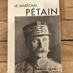 Livre LE MAR&Eacute;CHAL PETAIN par GEORGES SUAREZ - 1940