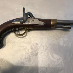 Pistolet de cavalerie Mle 1822 T construit neuf