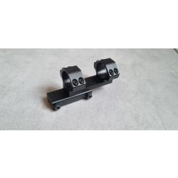 Colliers d&eacute;port&eacute; pour lunette 25.4mm et rail 11mm