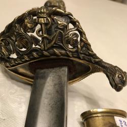 Sabre Officier Sup&eacute;rieur Marine Mle 1853 Klingenthal