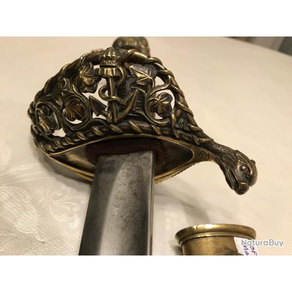 Sabre Officier Sup�rieur Marine Mle 1853 Klingenthal