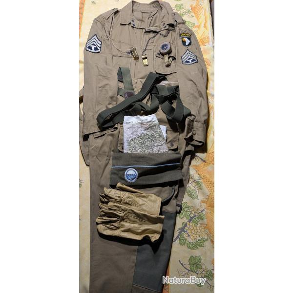 Tenue parachutiste US 101 airborne compl�te et plus