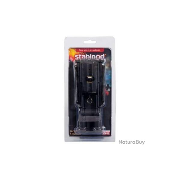BIPIED REGLABLE STABIPOD FIXATION SUR RAIL GRENADIERE